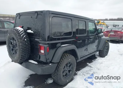 2022 Jeep Wrangler Unlimited Willys 4X4 from USA, damaged, VIN 1C4HJXDG3NW194933